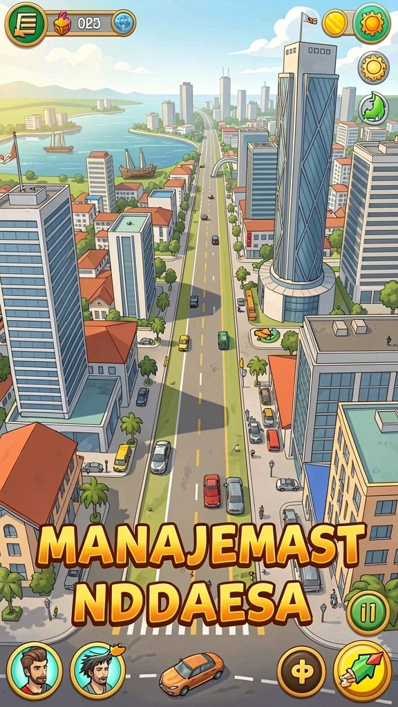 2739 - Gambar karakter utama yang siap berpetualang.