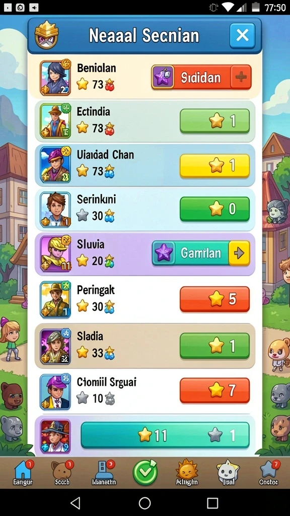 5rt - Karakter unik dengan kemampuan berbeda.