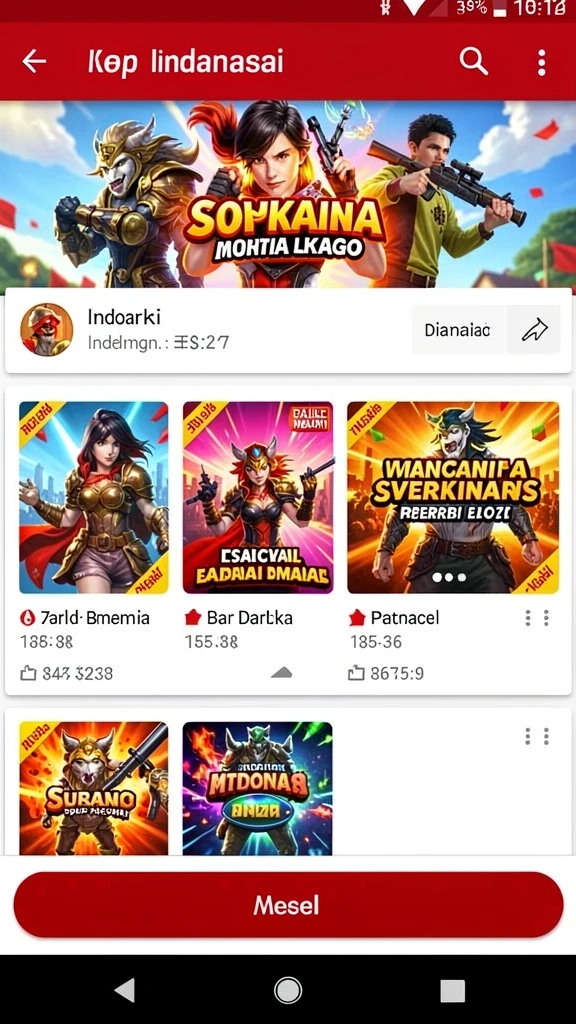 92glory - Screenshot menampilkan karakter utama dalam aksi.