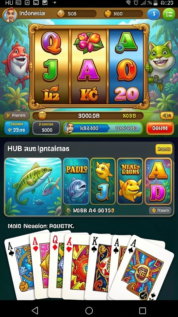 aztec88 - Tangkapan layar menampilkan grafis luar biasa dalam game.
