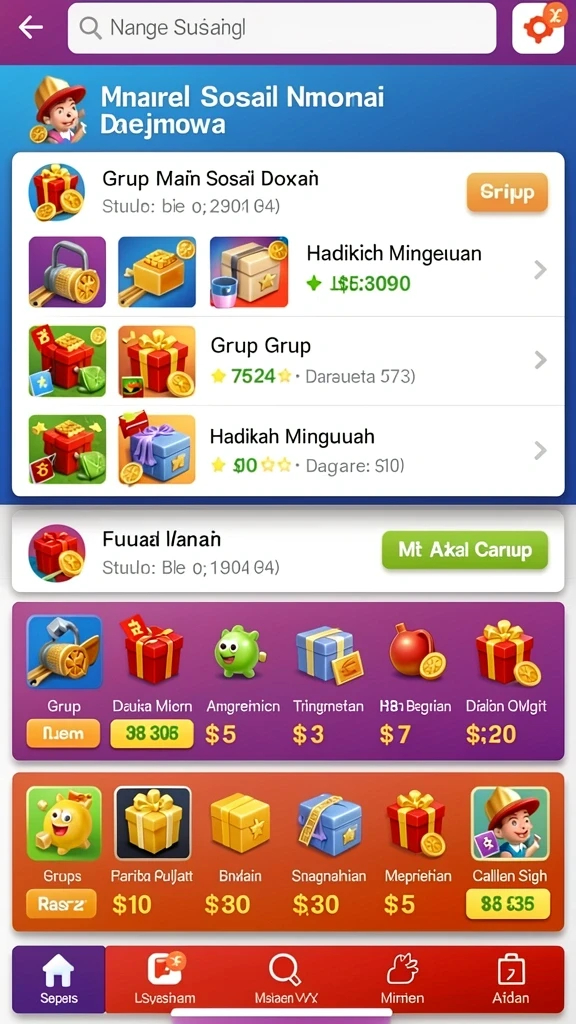 jktgame - Tampilan awal yang menarik dan intuitif.