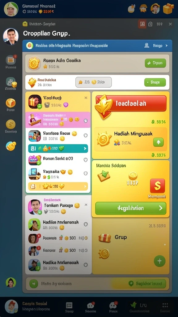pakbostogel - Tampilan antarmuka yang menarik dan mudah dinavigasi.