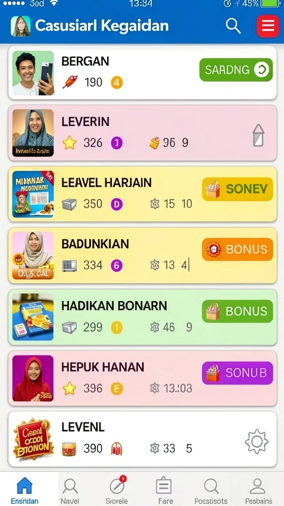 topanwin - Tantangan menarik di setiap level yang harus diselesaikan.