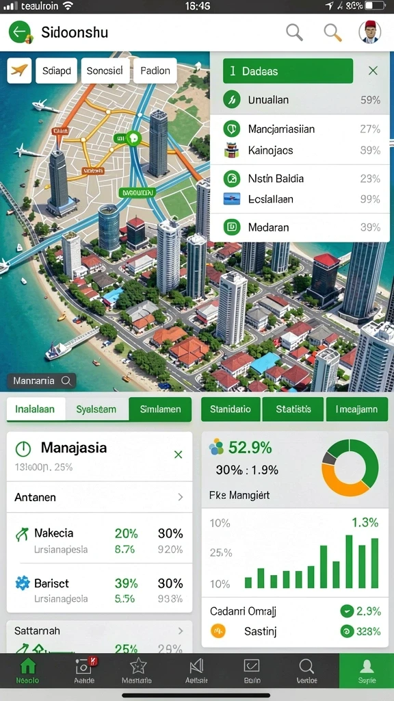 v07 - Tangkapan layar menunjukkan karakter utama dalam aksi.
