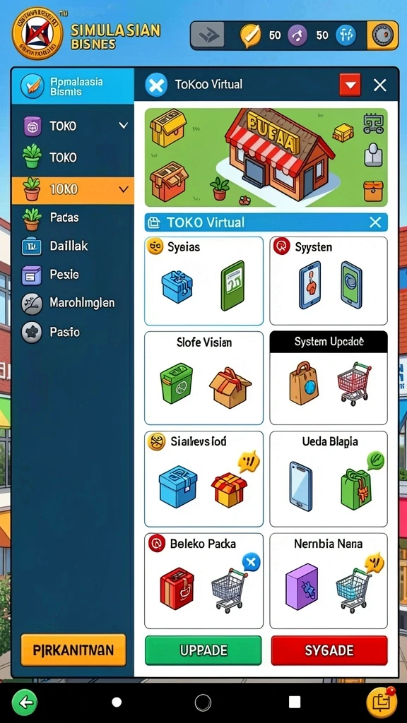 v07 - Tangkapan layar memperlihatkan fitur multiplayer dengan pemain lain.