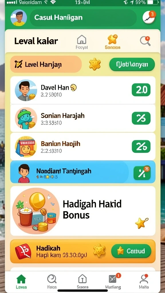 wp888 - Grafis yang cerah dan penuh warna.